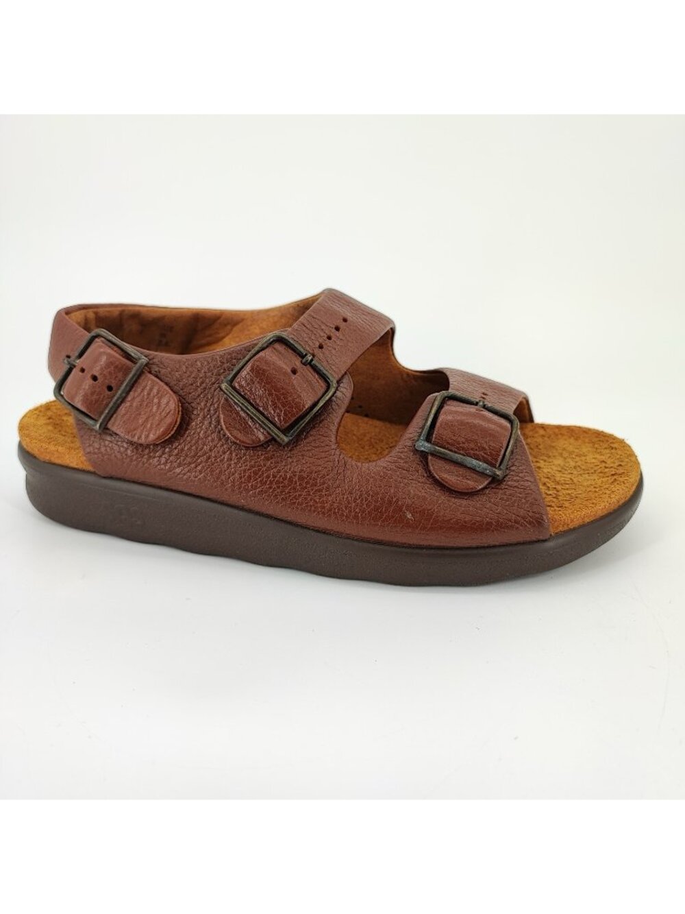 SAS Relaxed Women's 8 US  Sandals Leather Brown Casual J45442427